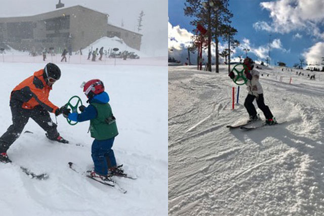 Kulkea Sticker/decal Skiing 